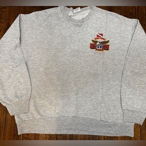 Vintage September 11th FDNY Rescue 1 Department Sweatshirt size Large